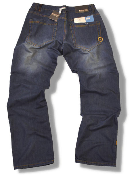 Lambretta Clean Mod Target Dark Denim Easy Fit Jeans  Preview